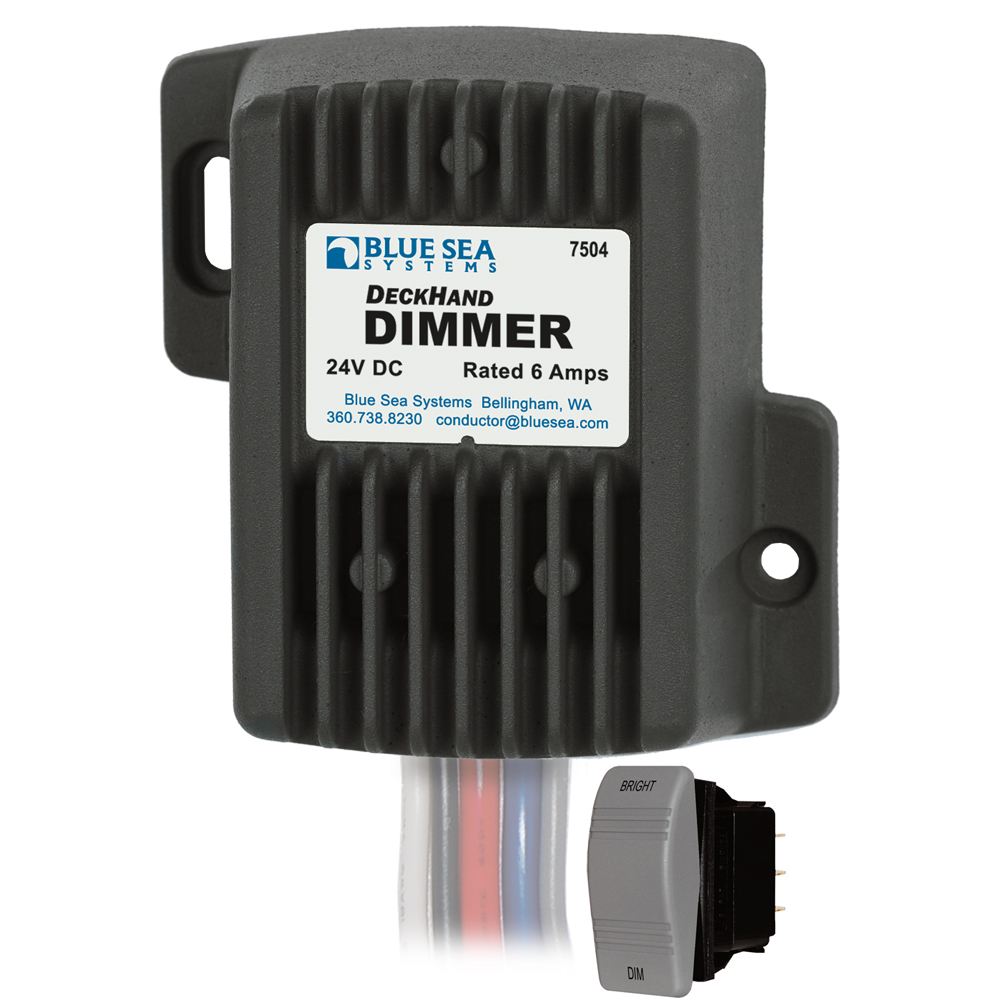 image for Blue Sea 7504 DeckHand Dimmer – 6 Amp/24V