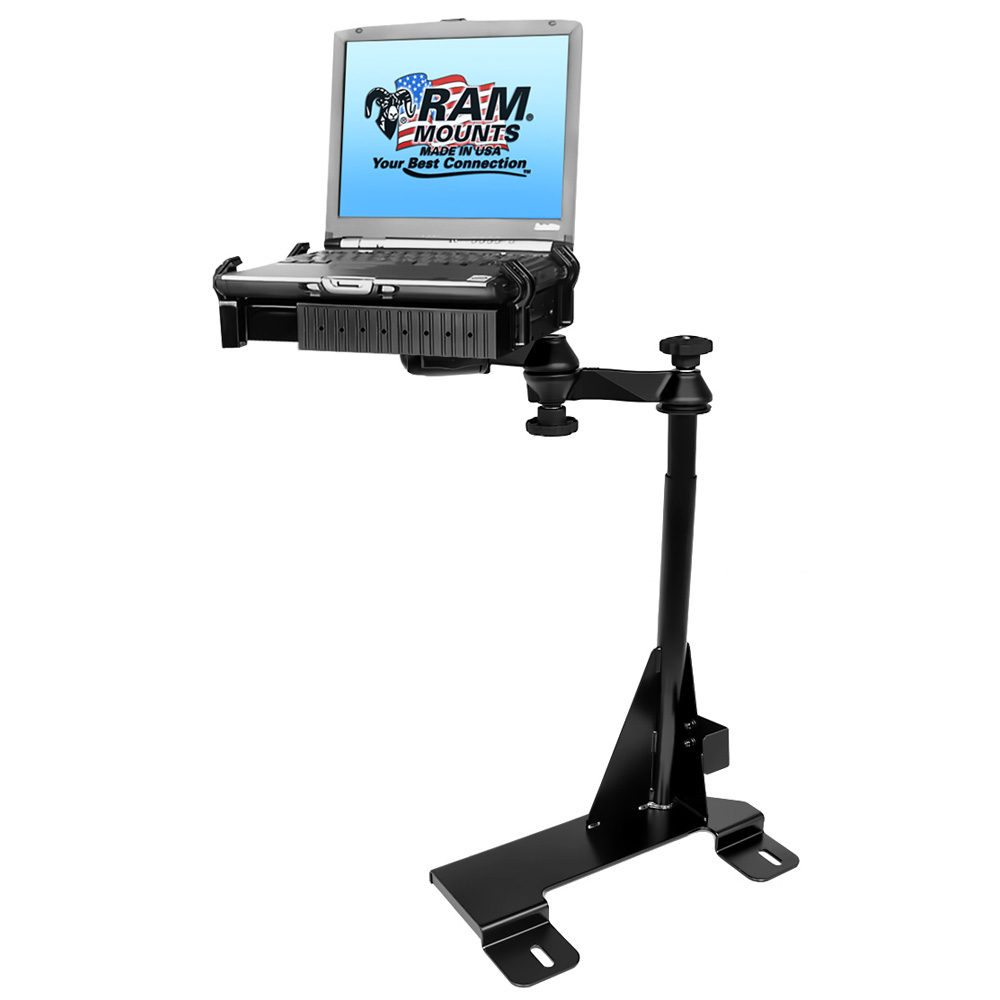 image for RAM Mount No-Drill Laptop Mount f/Ford Econoline Van (1995-2013)