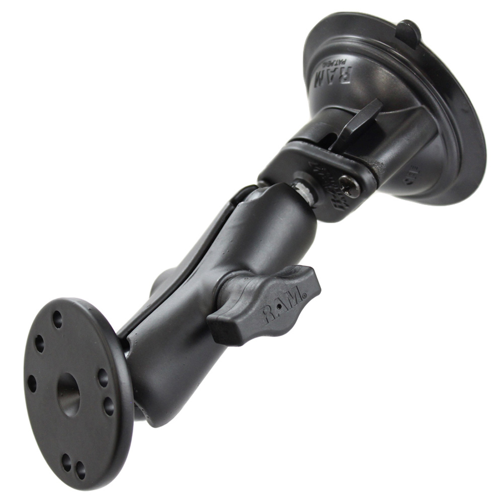 image for RAM Mount Twist Lock Suction Cup w/Round Base Adapter