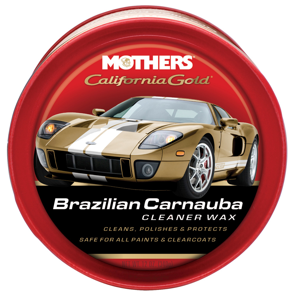 Mothers California Gold Brazilian Carnauba Cleaner Wax Paste - 12oz CD-47893