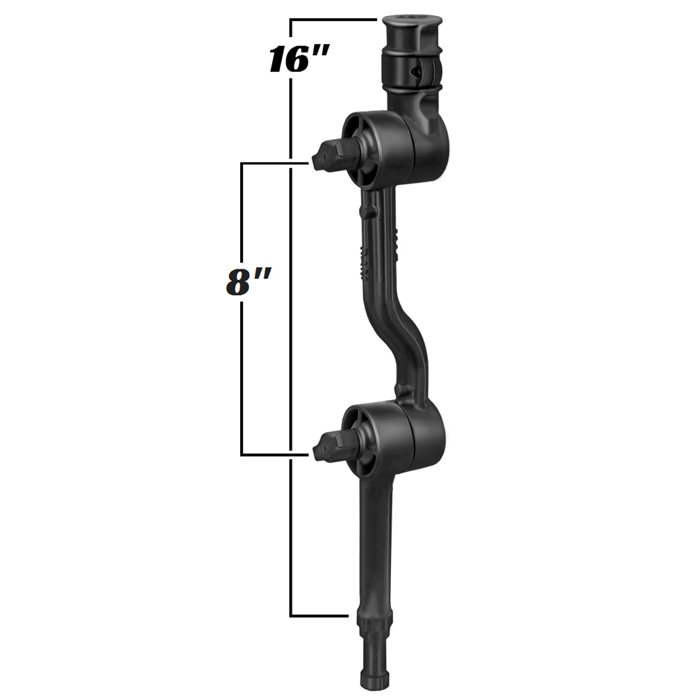 image for RAM Mount Adjustable Adapt-a-Post 16″ Extension Arm