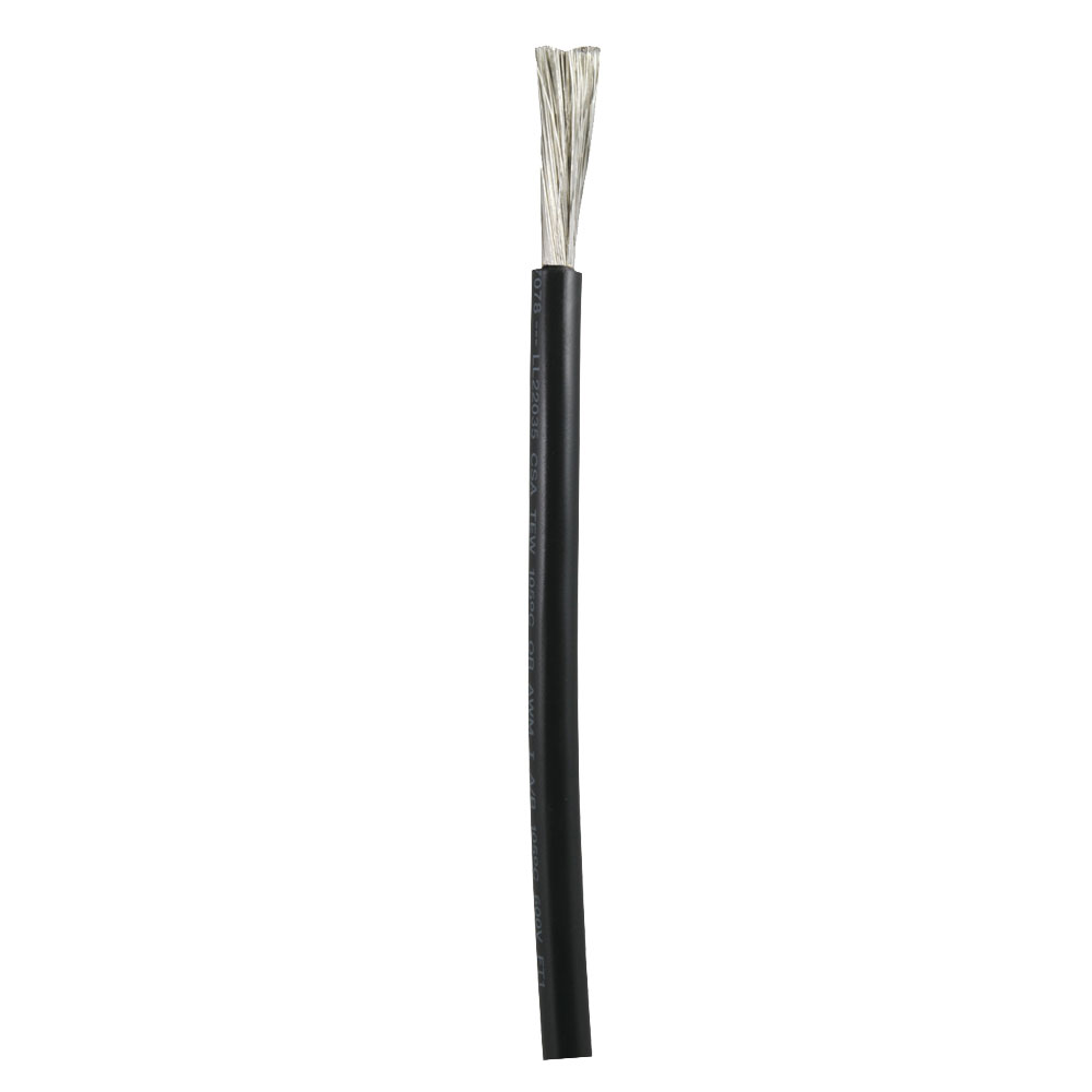 Ancor Black 4 AWG Battery Cable - Sold By The Foot - 1130-FT