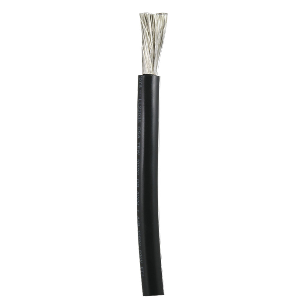 Ancor Black 2/0 AWG Battery Cable - Sold By The Foot - 1170-FT