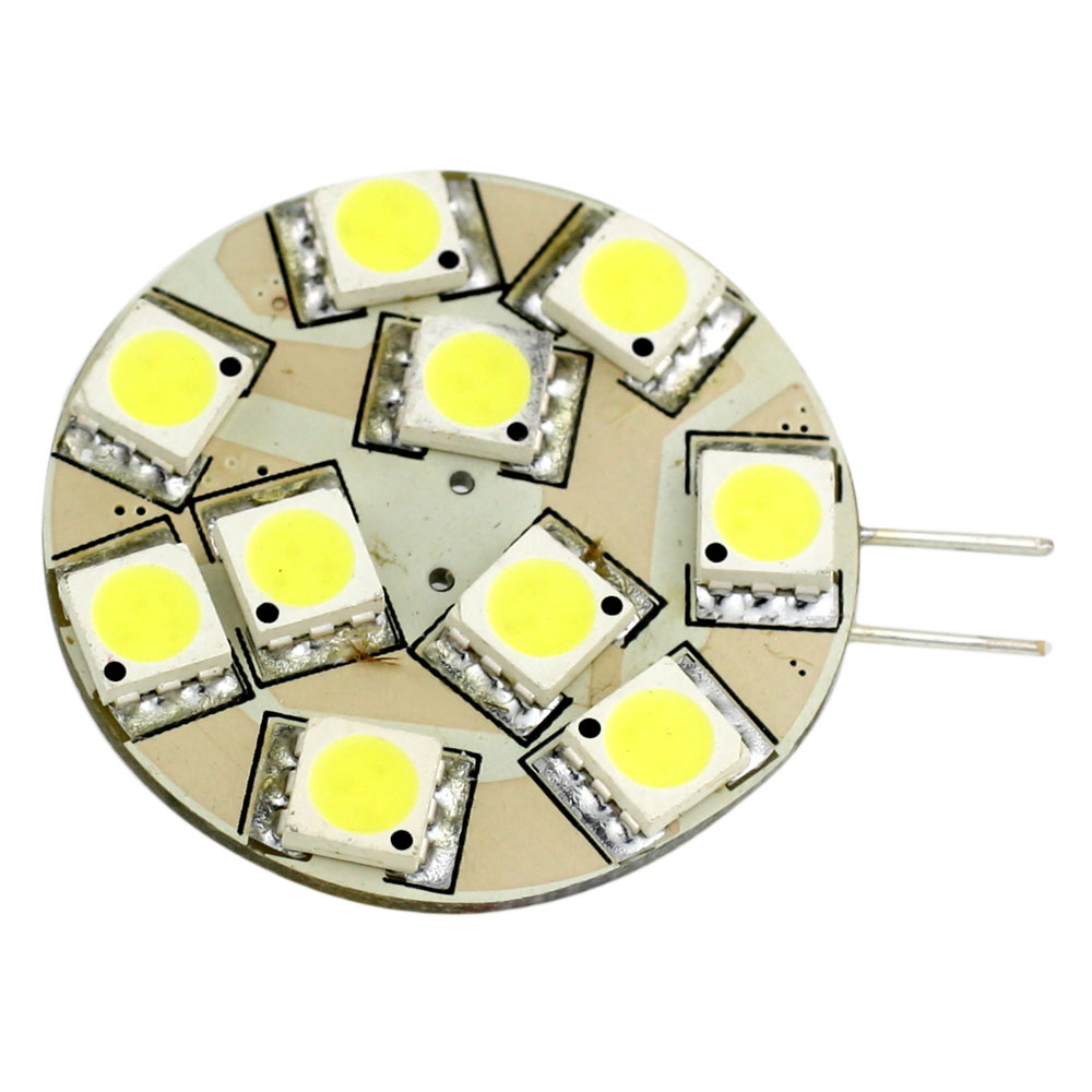 Lunasea G4 12 LED Side Pin Light Bulb - 12VAC or 10-30VDC 2W/140 Lumens - Warm White CD-48715