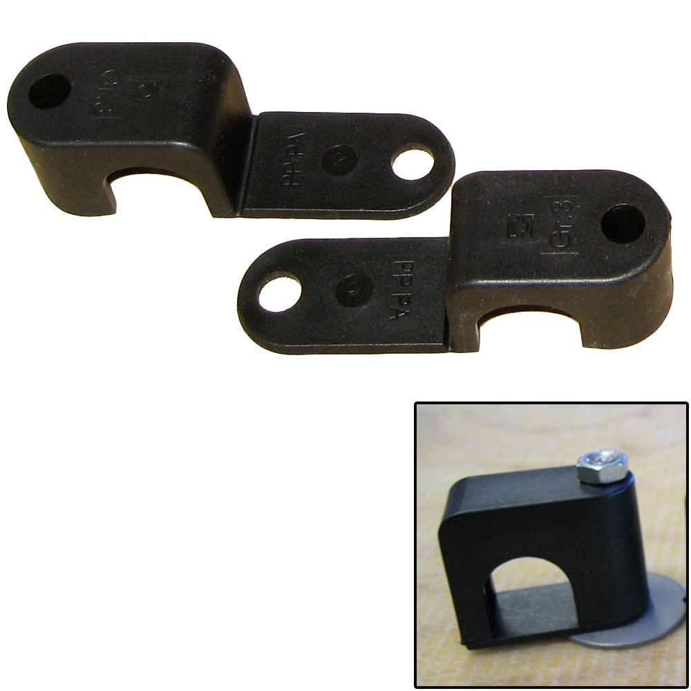 image for Weld Mount Single Poly Clamp f/1/4″ x 20 Studs – 5/8″ OD – Requires 1.5″ Stud – Qty. 25