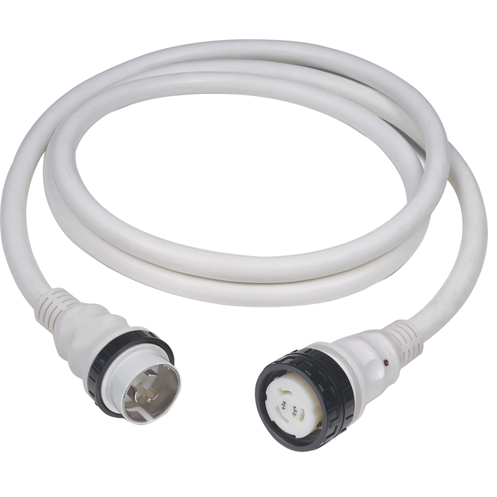 image for Marinco 50A 125V Shore Power Cable – 50′ – White