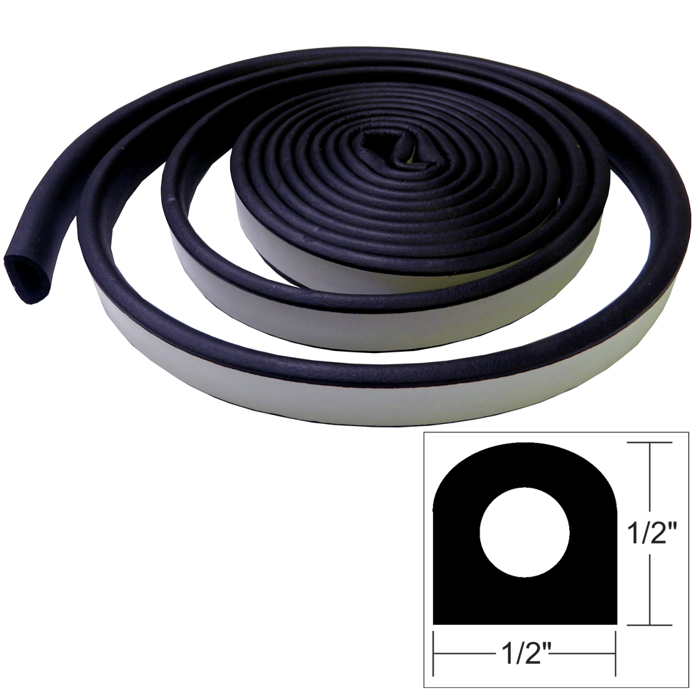 image for TACO Weather Seal – 10’L x ½”W x ½”H – Black