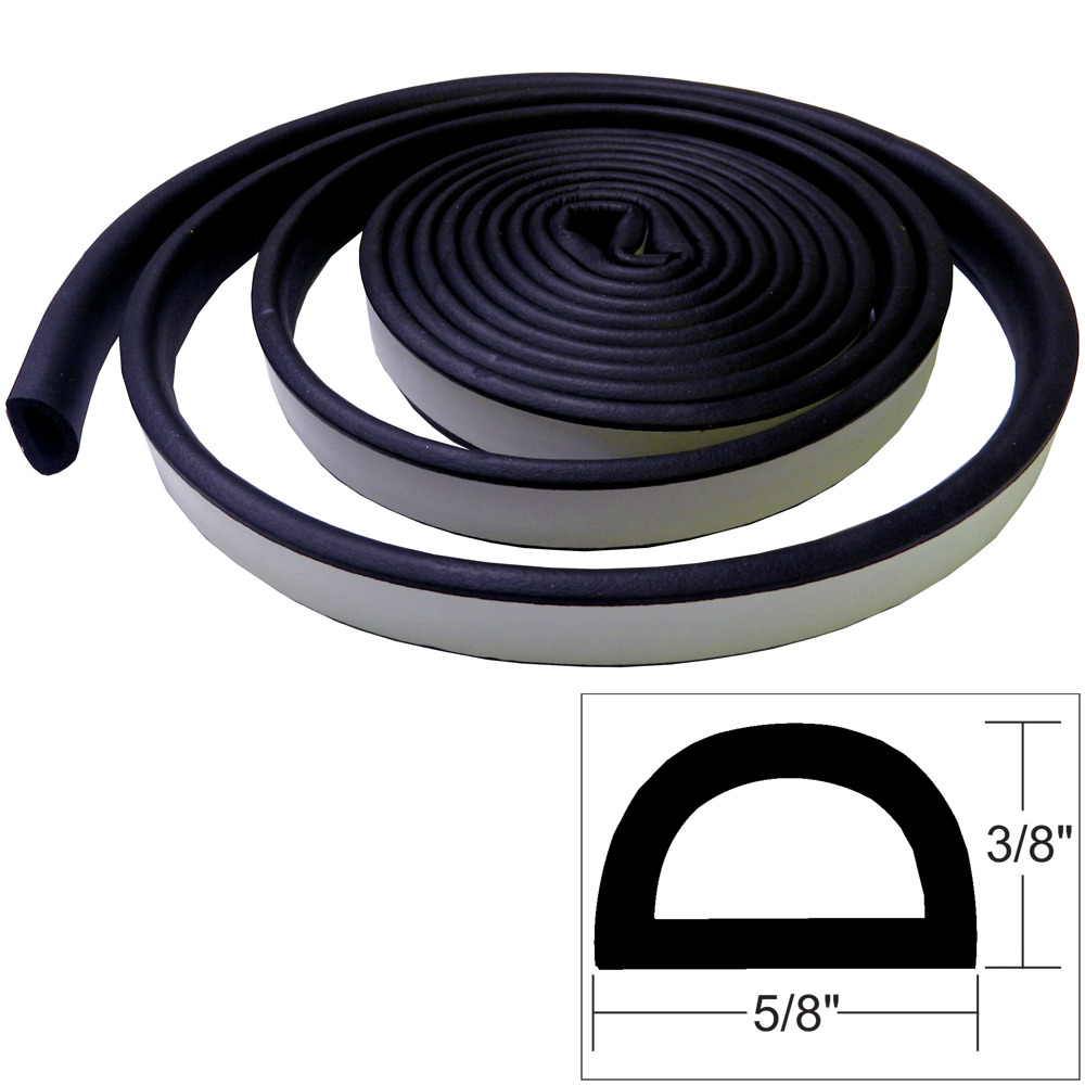 image for TACO Weather Seal – 10’L x ⅜”H x ⅝”W – Black