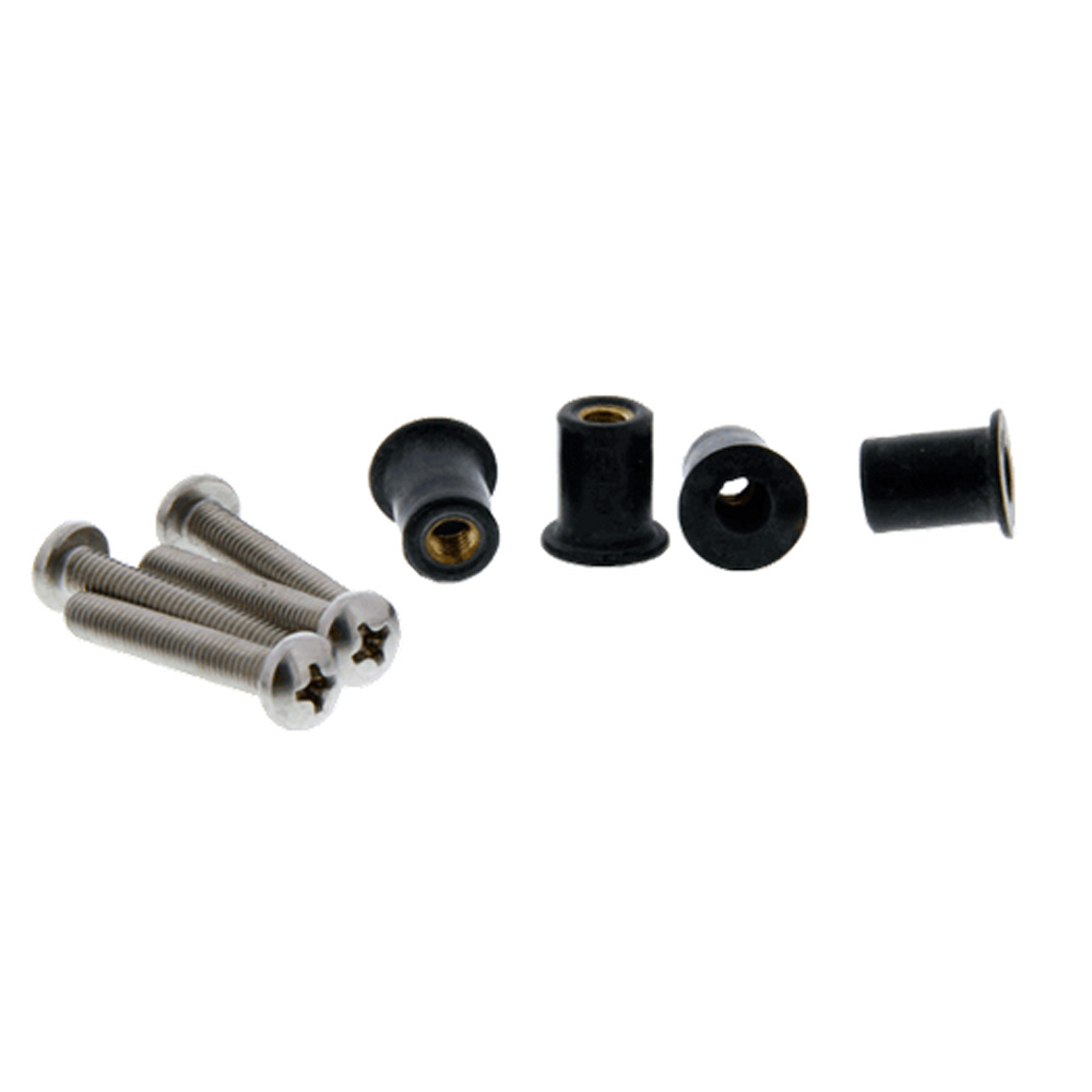 image for Scotty 133-4 Well Nut Mounting Kit – 4 Pack