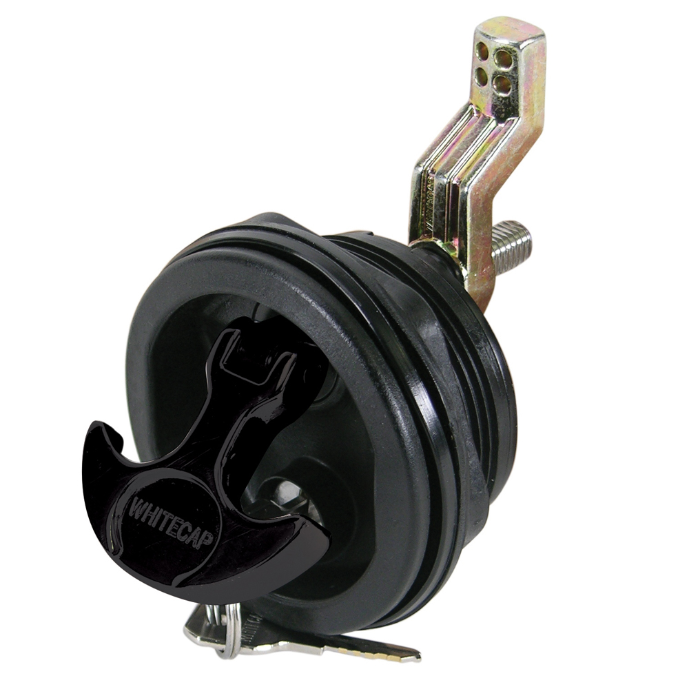 image for Whitecap T-Handle Latch – Nylon Black/Black – Locking