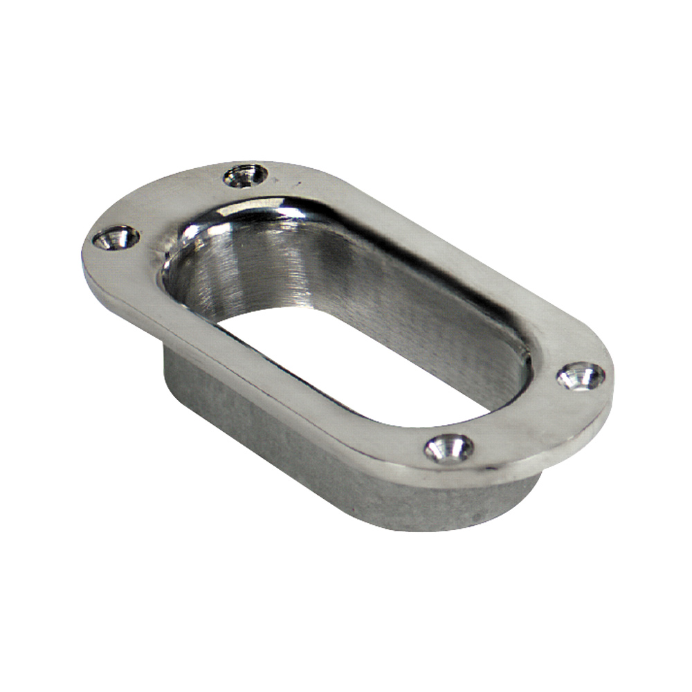 image for Whitecap Hawse Pipe – 316 Stainless Steel – 1-1/2″ x 3-3/4″