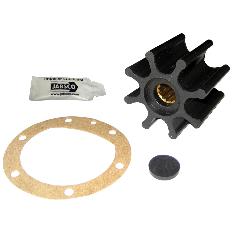 image for Jabsco Impeller Kit – 8 Blade – Nitrile – 2-9/16″ Diameter – Spline Drive