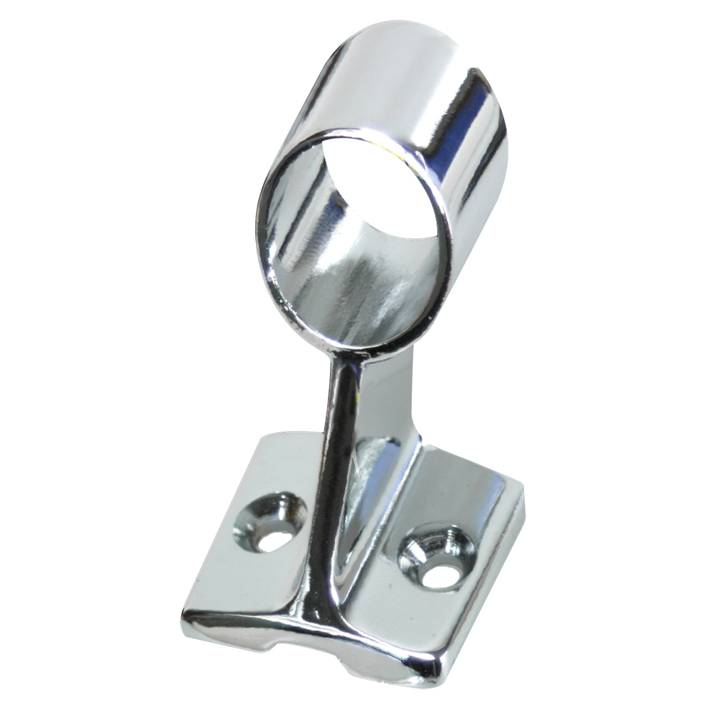 image for Whitecap Center Handrail Stanchion – 316 Stainless Steel – 7/8″ Tube O.D. – 2 #10 Fasteners