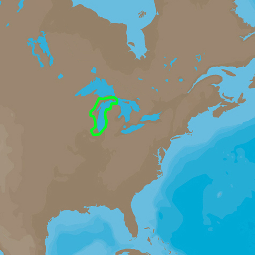 image for C-MAP 4D NA-D931 Lake Michigan