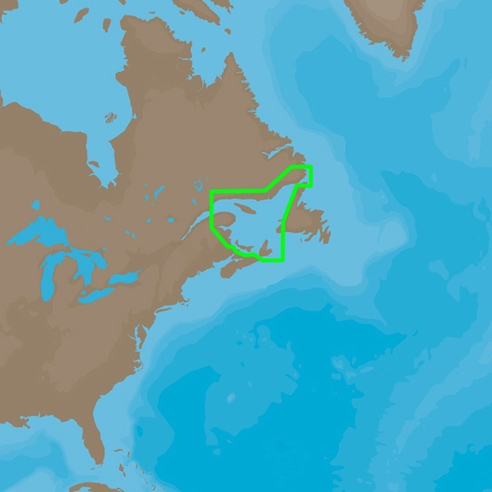 image for C-MAP 4D NA-D936 Gulf of St. Lawrence