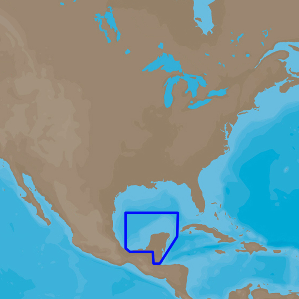 image for C-MAP 4D NA-947 Coatzacoalcos, MX to Honduras Bay, GT