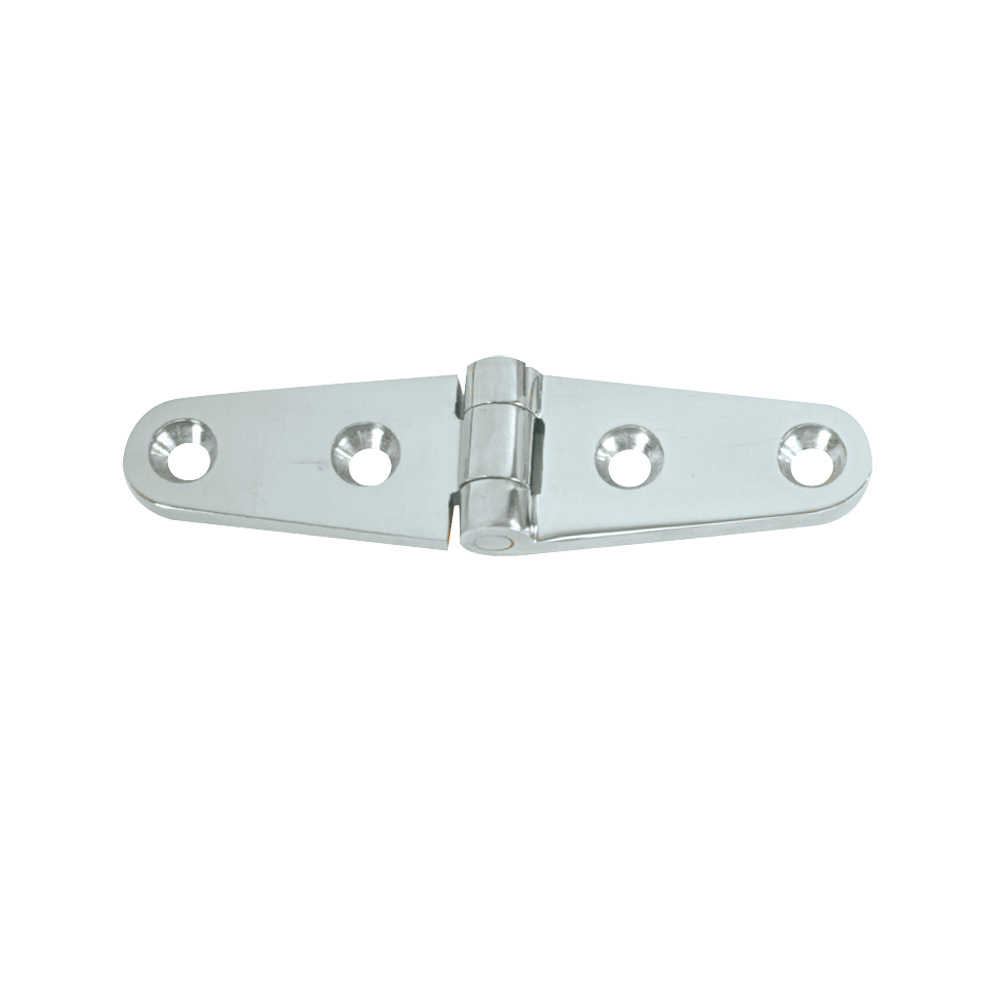 image for Whitecap Strap Hinge – 304 Stainless Steel – 4″ x 1-1/8″