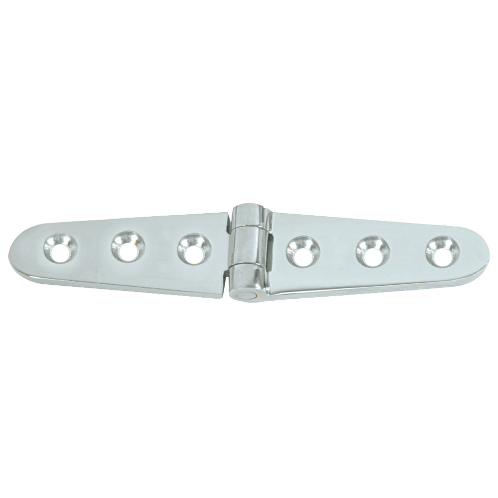 image for Whitecap Strap Hinge – 304 Stainless Steel – 6″ x 1-1/8″