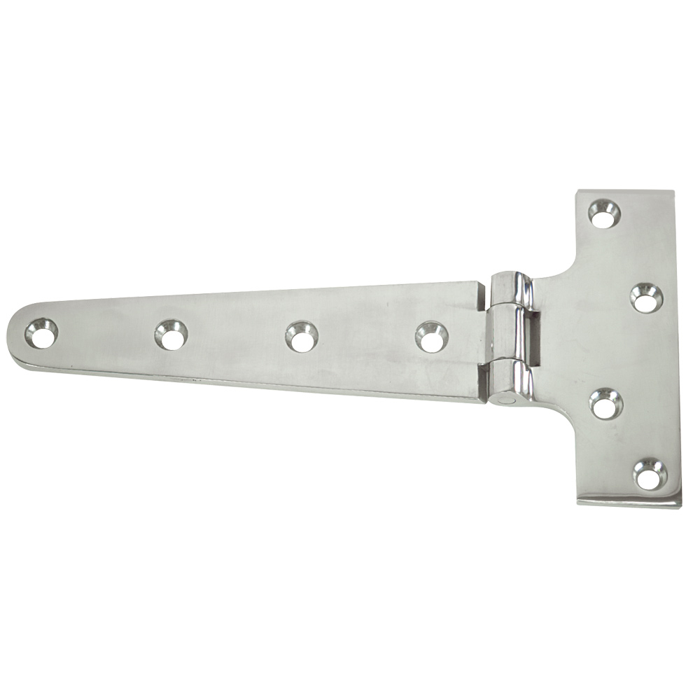 image for Whitecap T-Strap Hinge – 316 Stainless Steel – 7-3/4″ x 3-7/8″