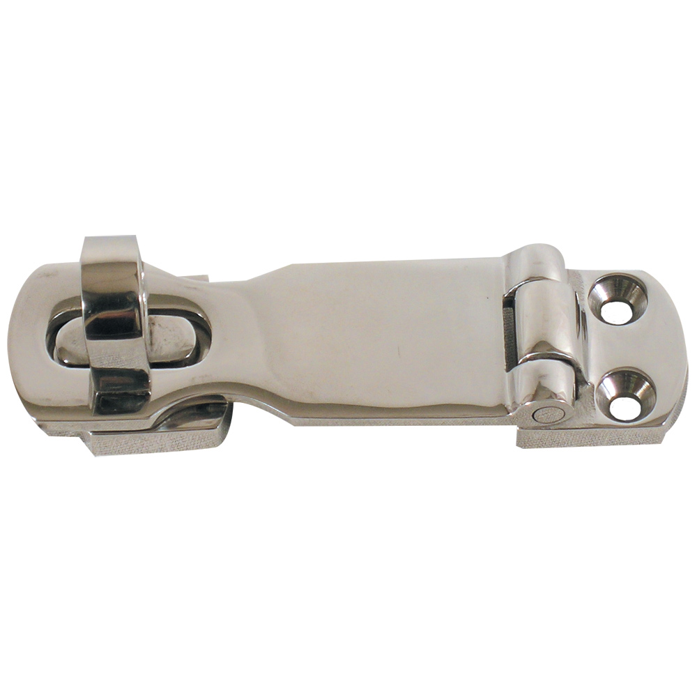image for Whitecap 90° Mount Swivel Safety Hasp – 316 Stainless Steel – 3″ x 1-1/8″