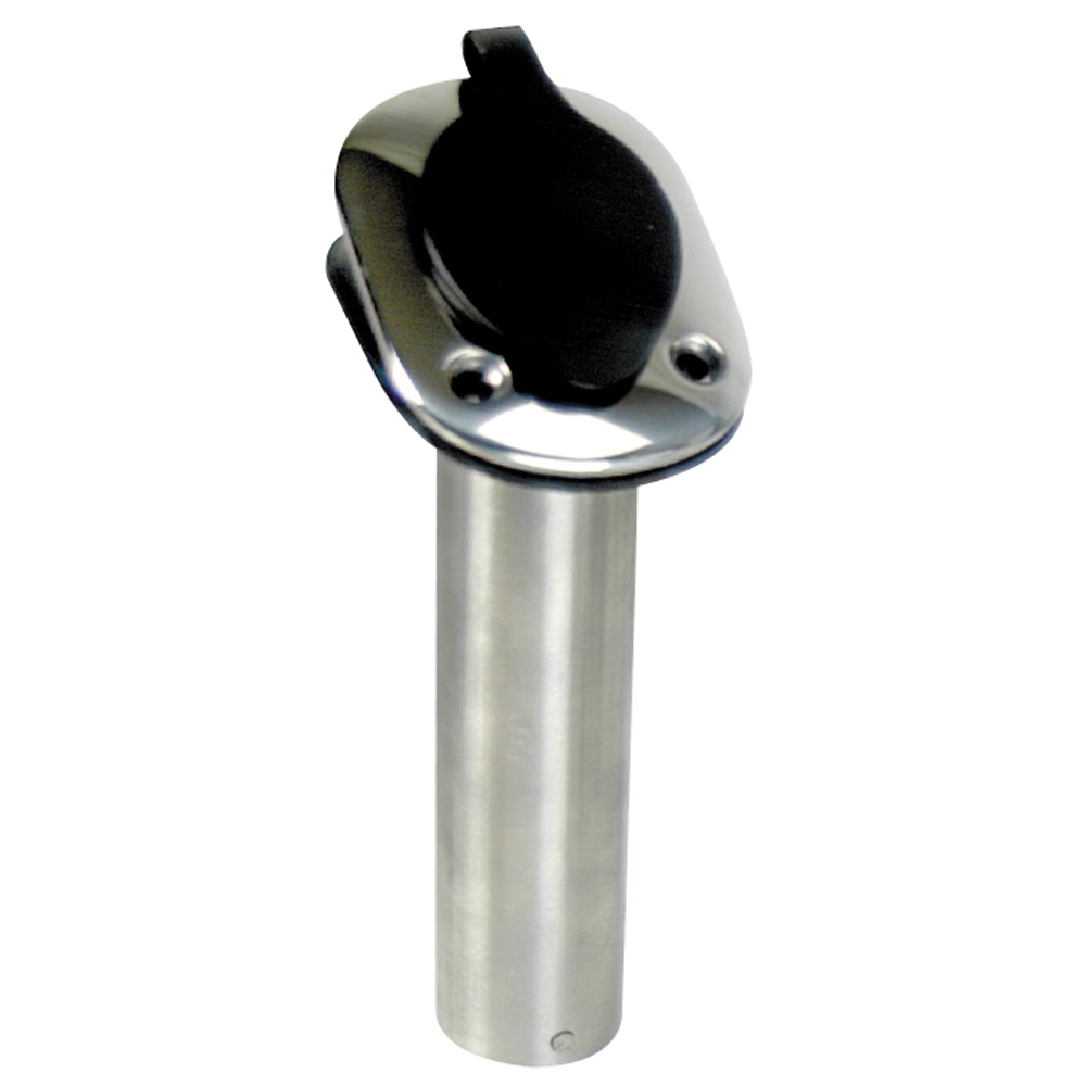 image for Whitecap 30° Flush Mount Rod Holder – 304 Stainless Steel – 9-1/4″