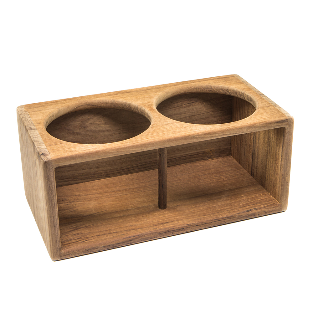 image for Whitecap Teak Two Insulated Drink Rack