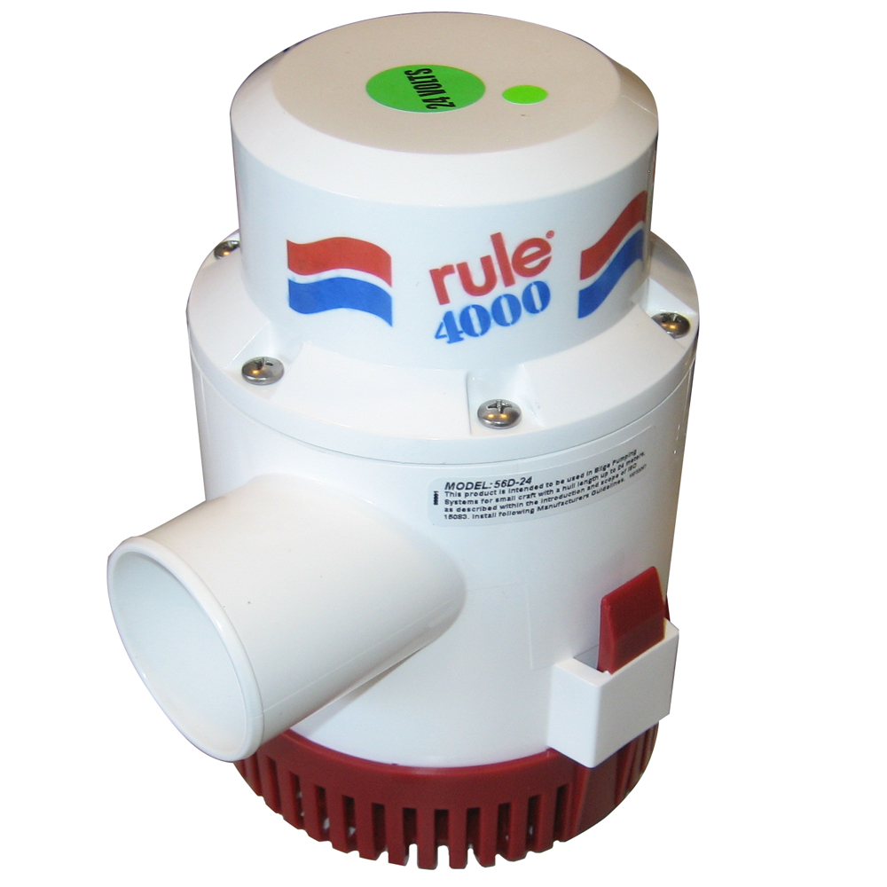 image for Rule 4000 Non-Automatic Bilge Pump – 24V