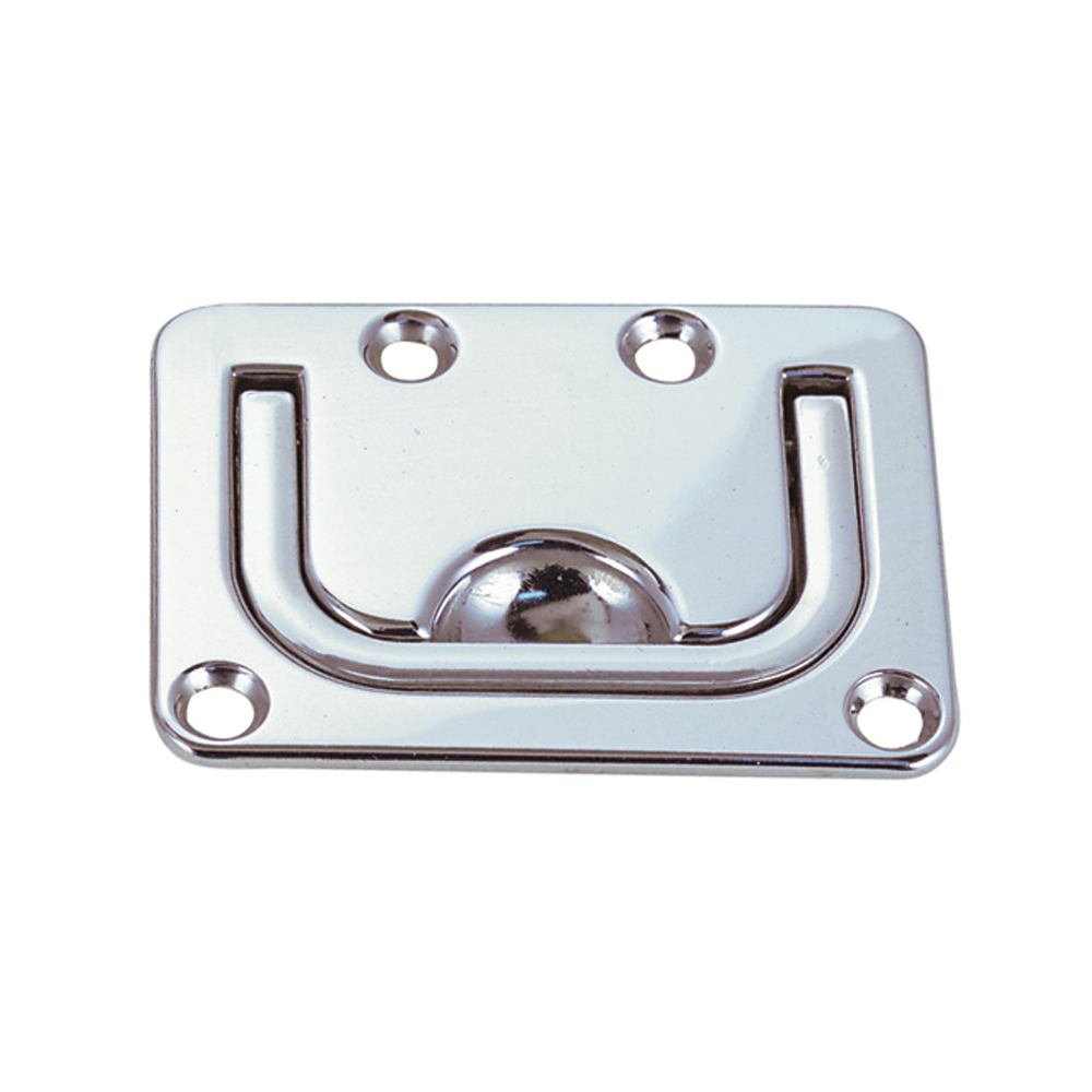 image for Perko Flush Lifting Handle – Chrome Plated Zinc – 3″ x 2-¼”