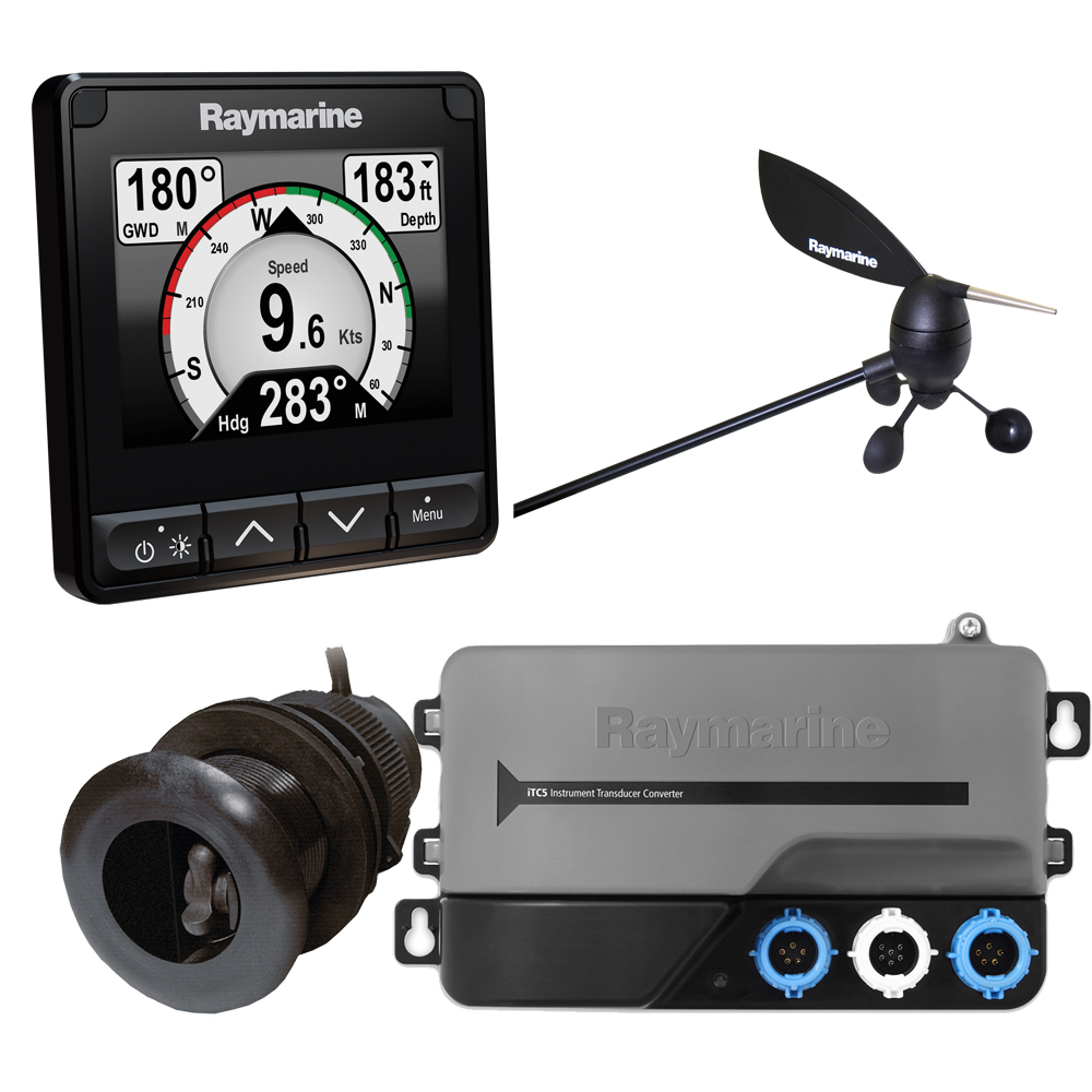 Raymarine i70s System Pack, Wind, Depth, Speed - T70226