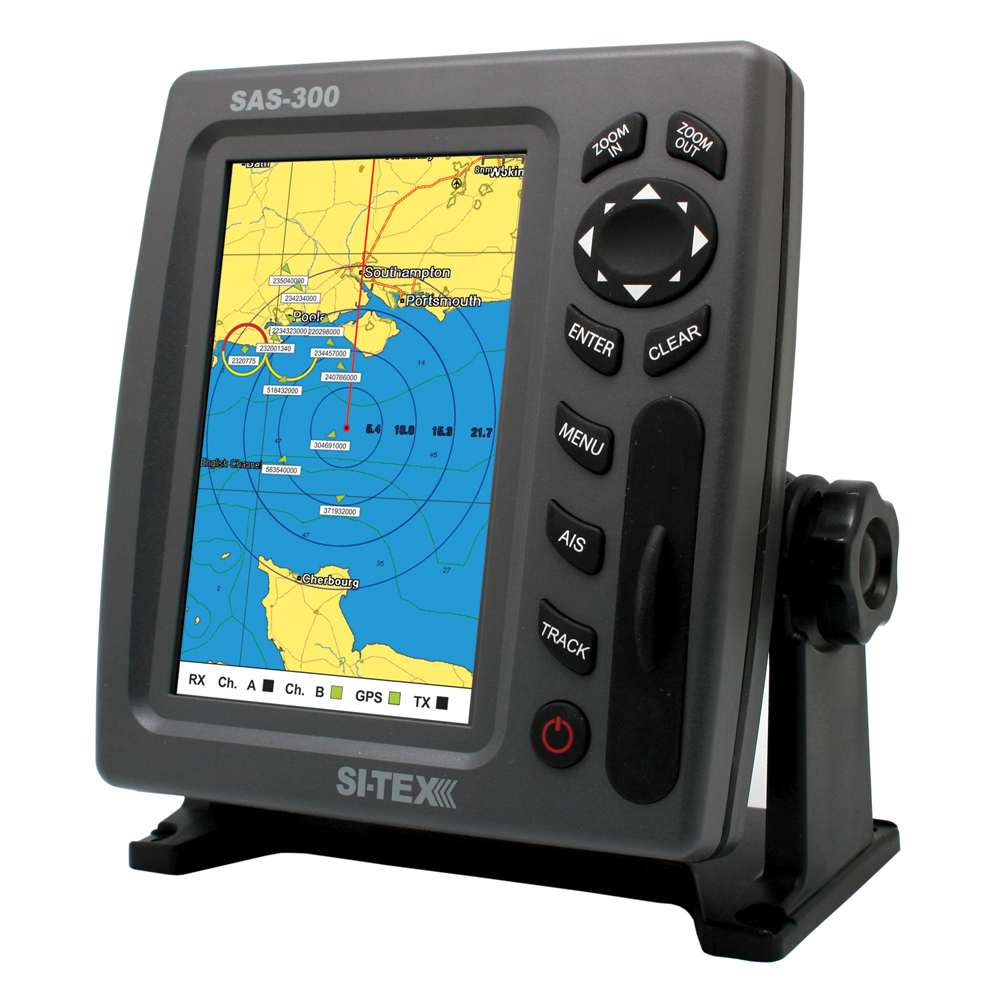 SI-TEX SAS-300 AIS Class B AIS Transceiver with Internal GPS Antenna - SAS-300-1
