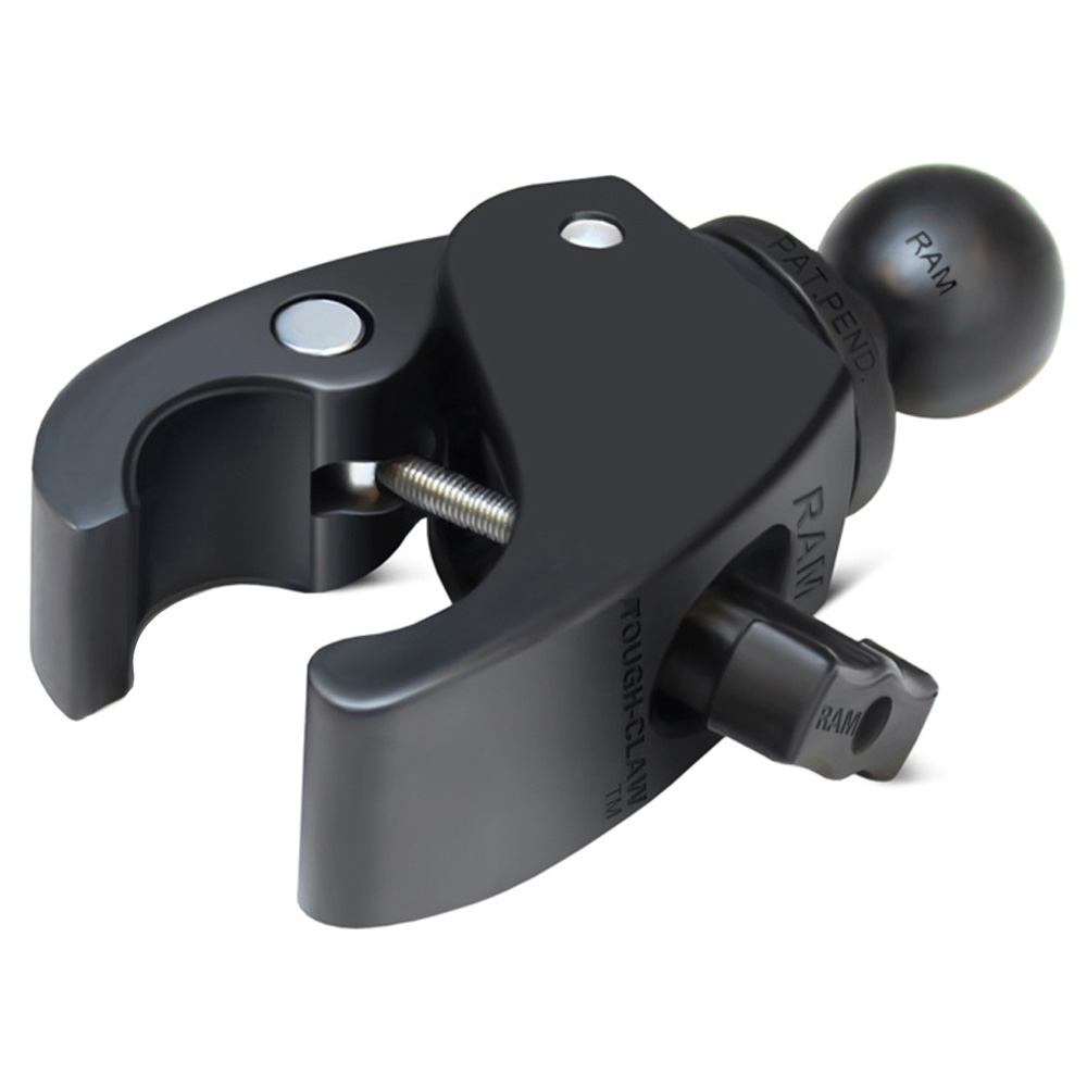 image for RAM Mount Small Tough-Claw w/1″ Rubber Ball