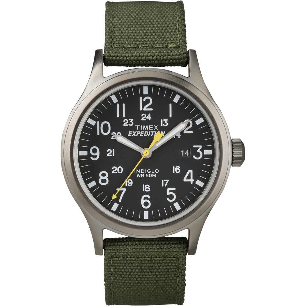 image for Timex Expedition Scout Metal Watch – Green/Black