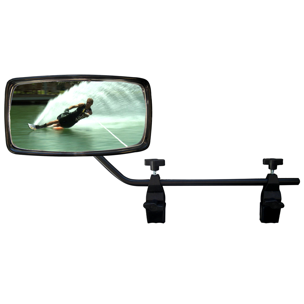 image for Attwood Clamp-On Ski Mirror – Universal Mount