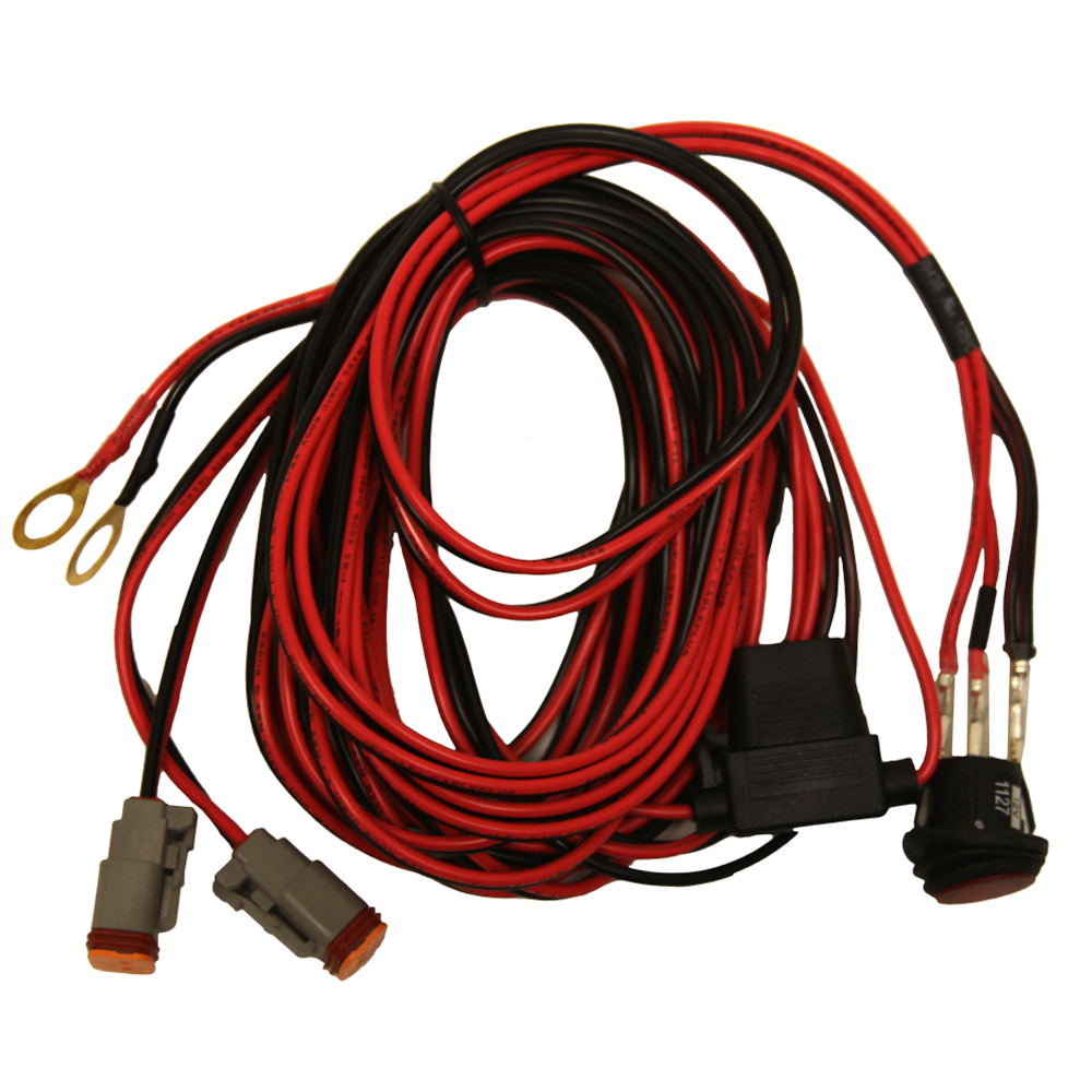 Rigid Industries Wire Harness for Dually Pair - 40195