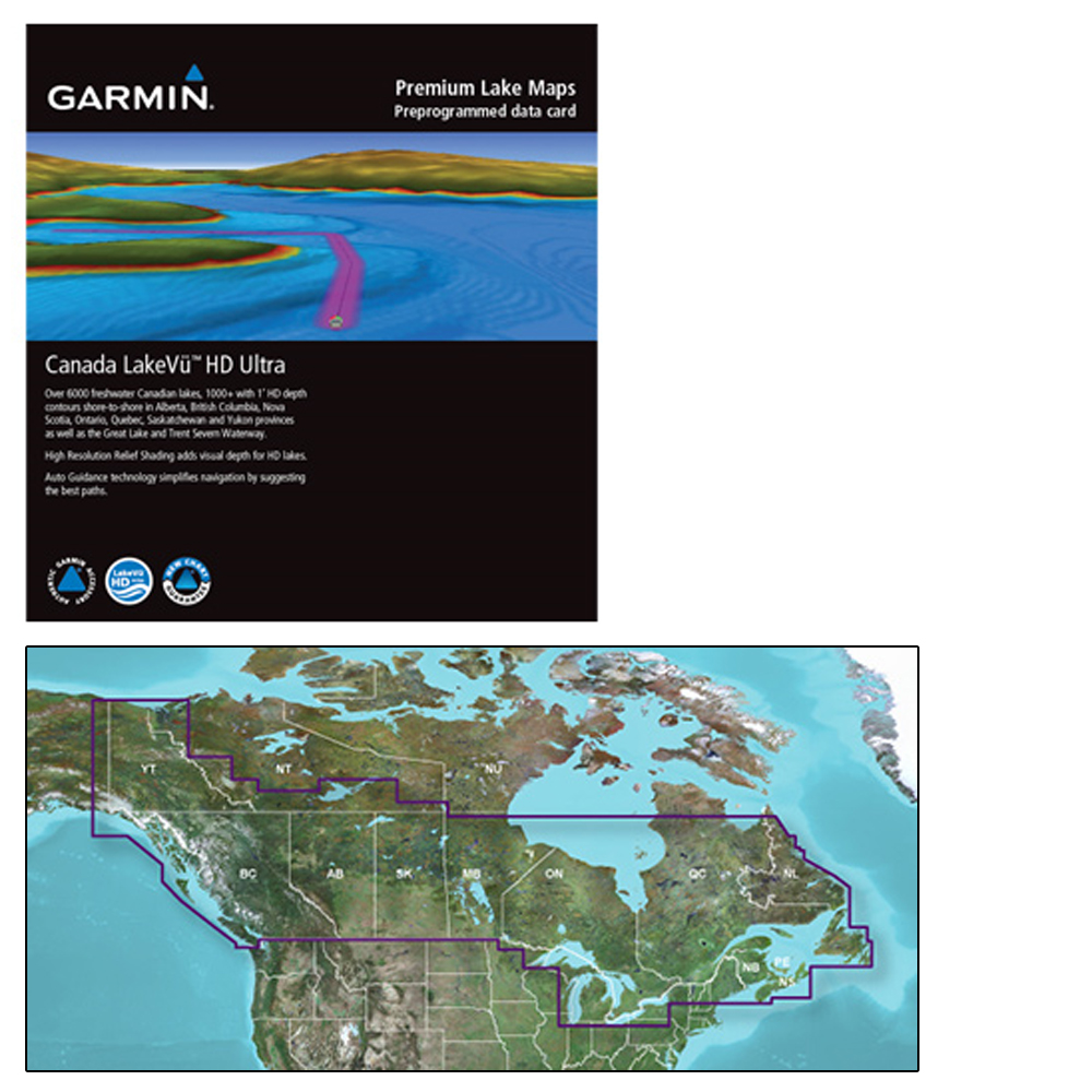 Garmin Canada LakeVu HD Ultra - microSD/SD for GPSMAP & echoMAP Series - 010-C1114-00