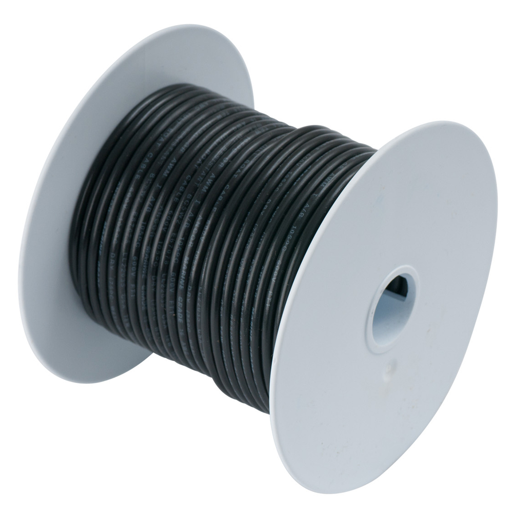 image for Ancor Black 14 AWG Tinned Copper Wire – 500′