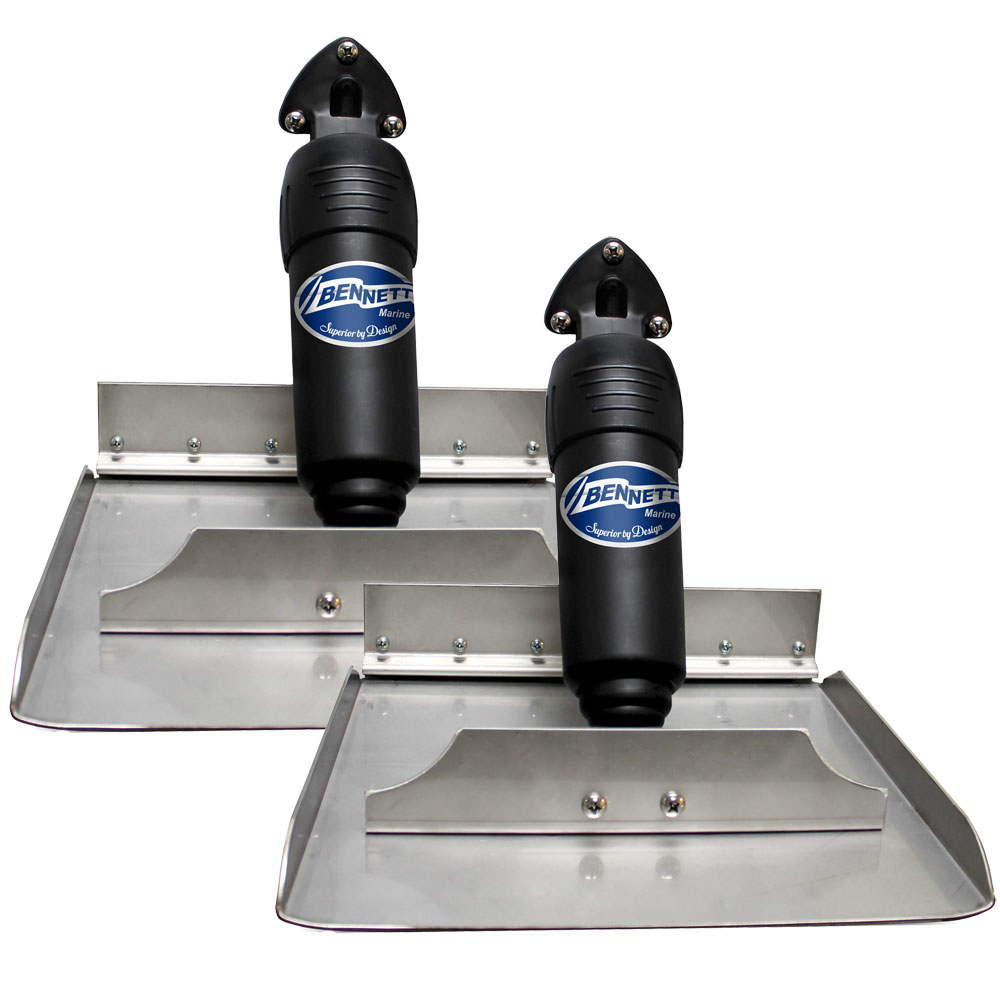 image for Bennett BOLT 18×9 Electric Trim Tab System – Control Switch Required