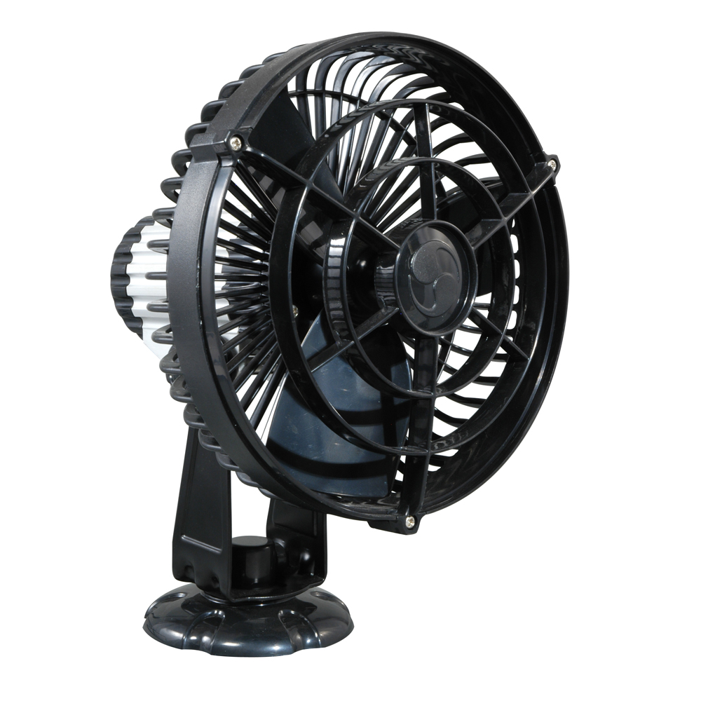 image for SEEKR by Caframo Kona 817 12V 3-Speed 7″ Waterproof Fan – Black