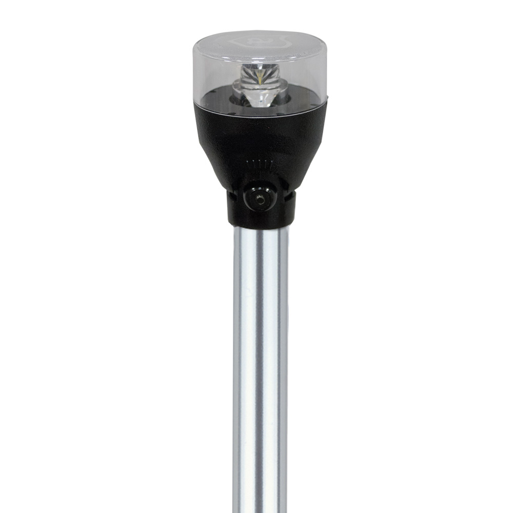 Attwood LED Articulating All-Around Light - 12V - 2-Pin - 54&quot; Pole CD-54458