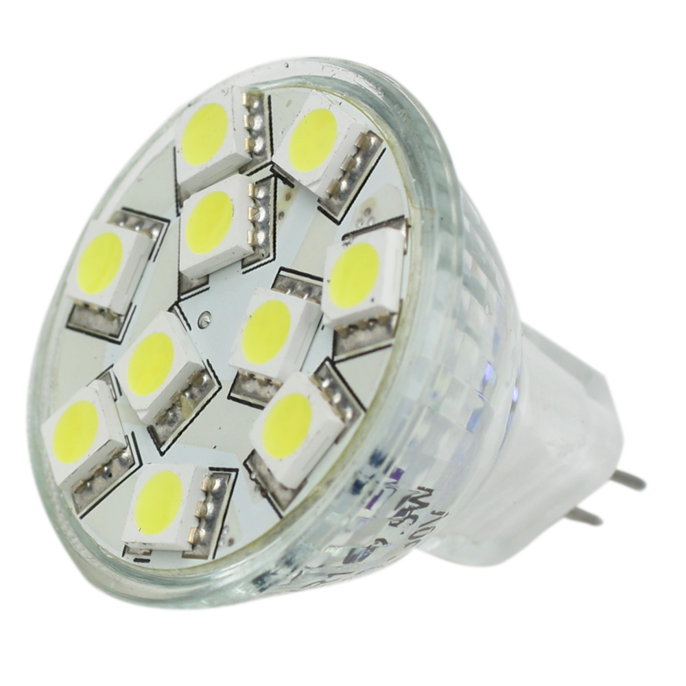 image for Lunasea MR11 10 LED Light Bulb – Cool White