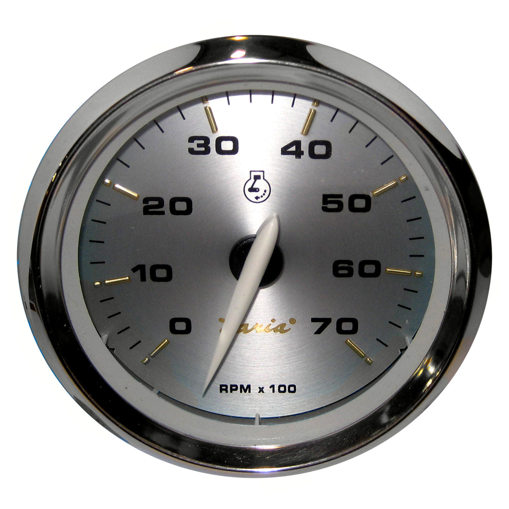 image for Faria Kronos 4″ Tachometer – 7,000 RPM (Gas – All Outboards)