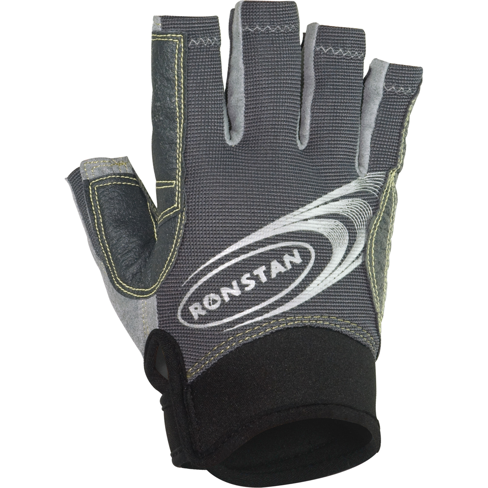 Ronstan Sticky Race Gloves w/Cut Fingers Grey XSmall eBay