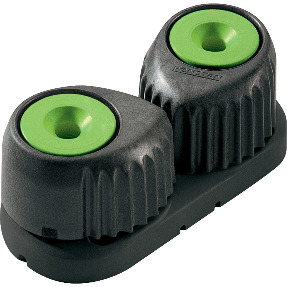 image for Ronstan C-Cleat Cam Cleat – Large – Green w/Black Base