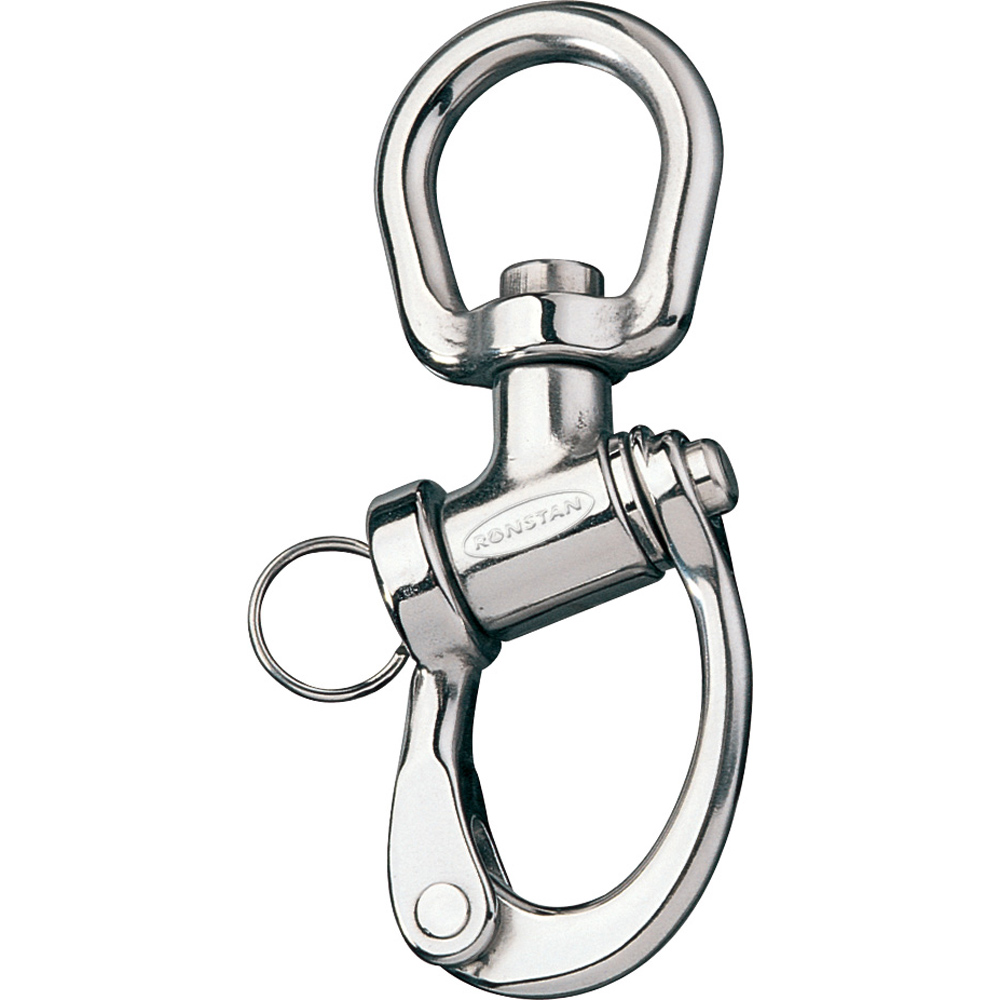 Ronstan Trunnion Snap Shackle - Large Swivel Bail - 122mm(4-3/4