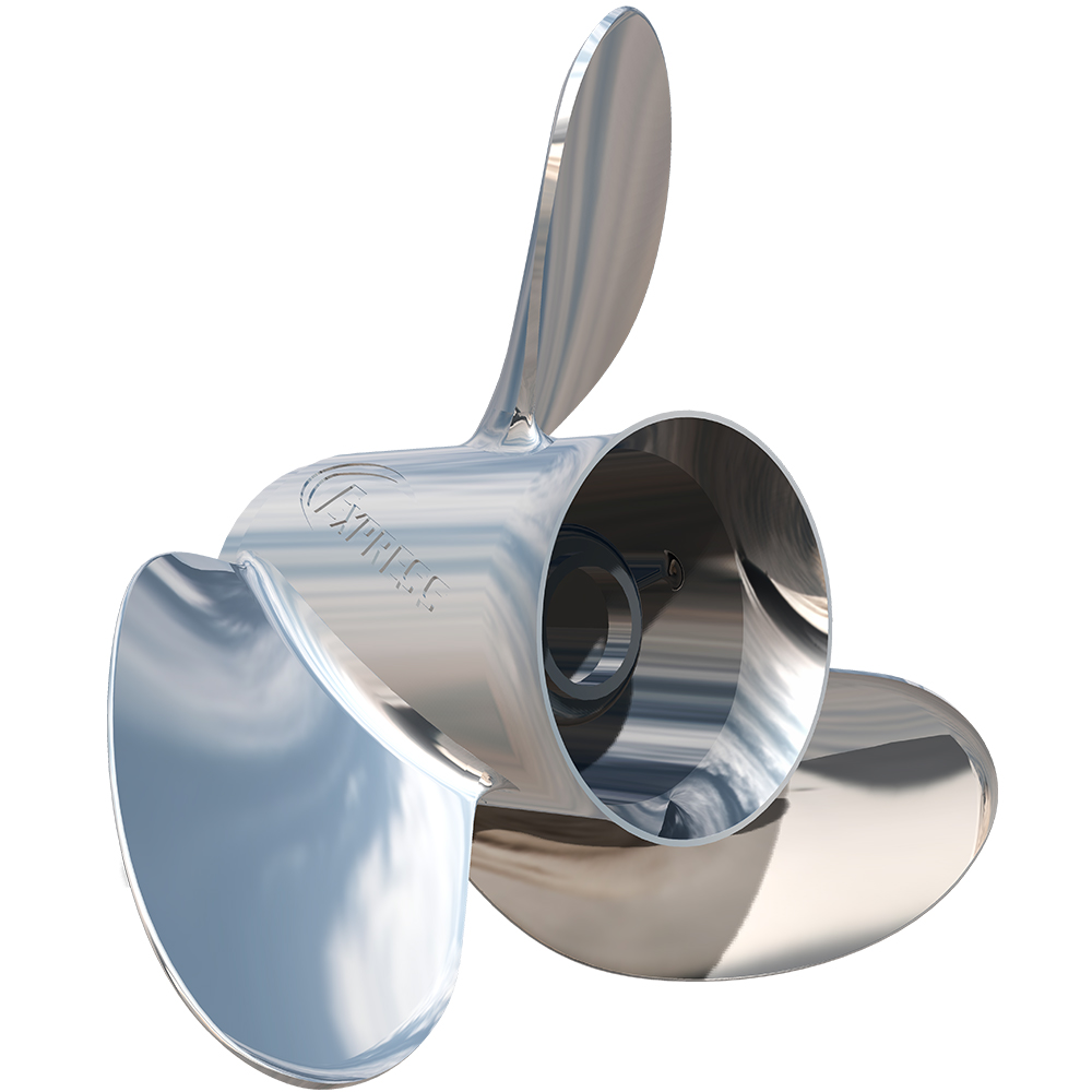 image for Turning Point Express® Mach3™ – Right Hand – Stainless Steel Propeller – EX1/EX2-1315 – 3-Blade – 13.75″ x 15 Pitch