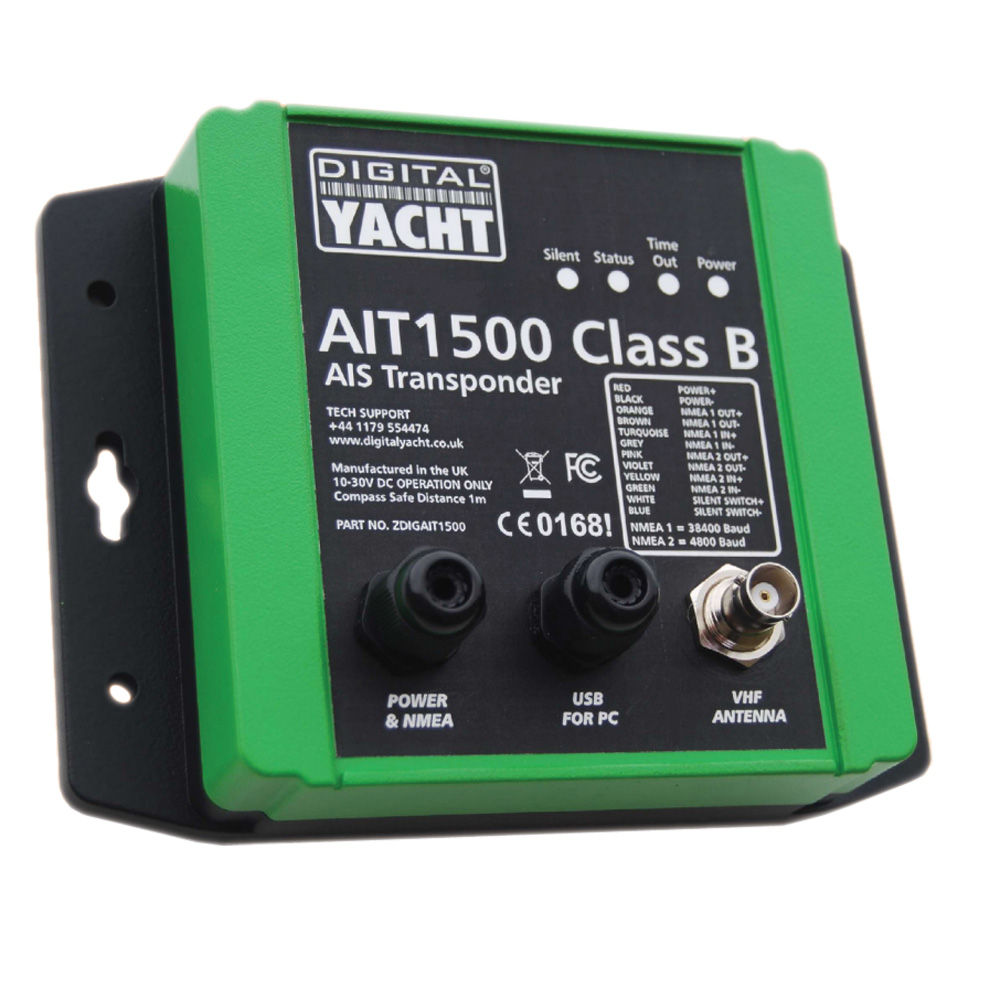 image for Digital Yacht AIT1500 Class B AIS Transponder w/Built-In GPS