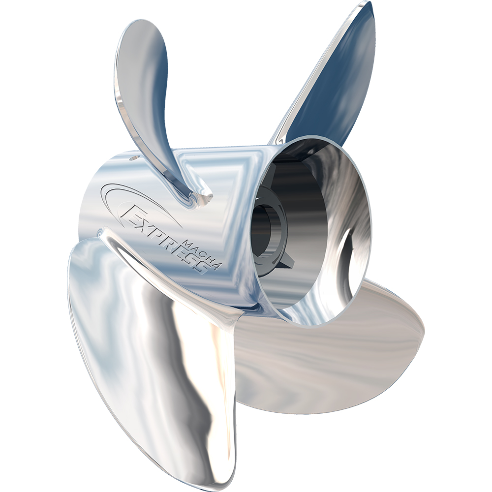 Turning Point Express EX-1417-4 Stainless Steel Right-Hand Propeller - 14.5 x 17 - 4-Blade - 31501731