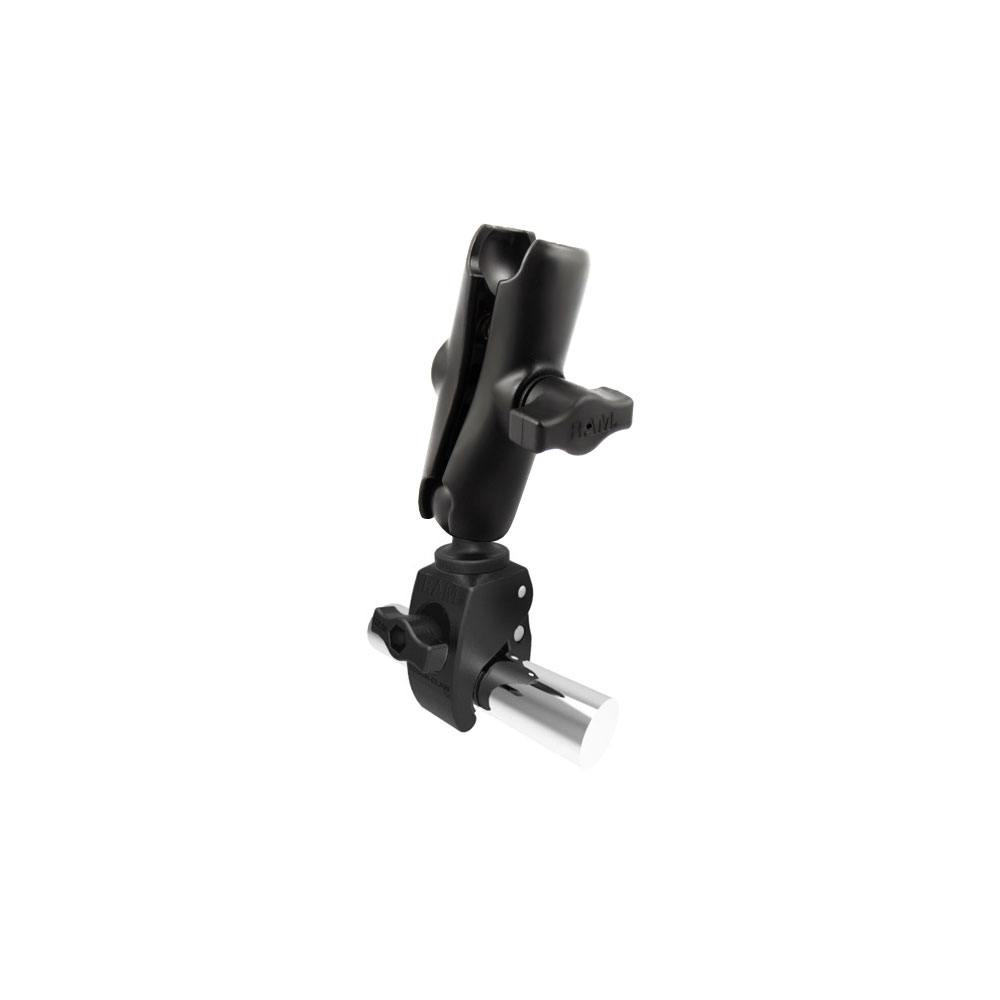 image for RAM Mount Small Tough-Claw Base w/ 1″ Diameter Double Socket Arm