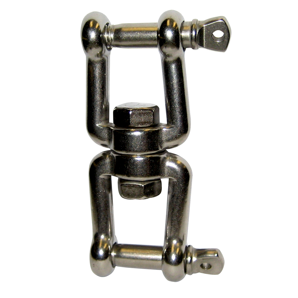 image for Quick SW8 Anchor Swivel – 8mm Stainless Steel Jaw Jaw Swivel – f/11-16lb. Anchors