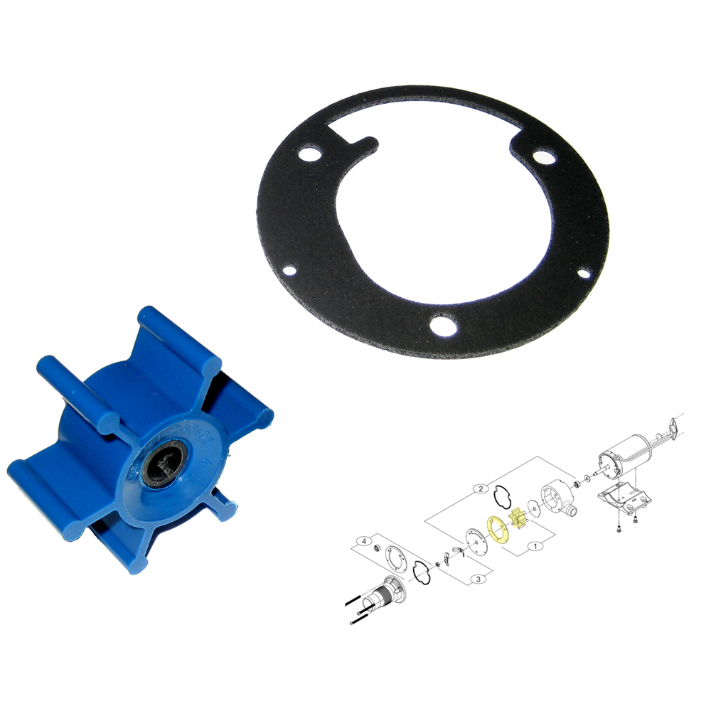 image for Shurflo by Pentair Macerator Impeller Kit f/3200 Series – Includes Gasket